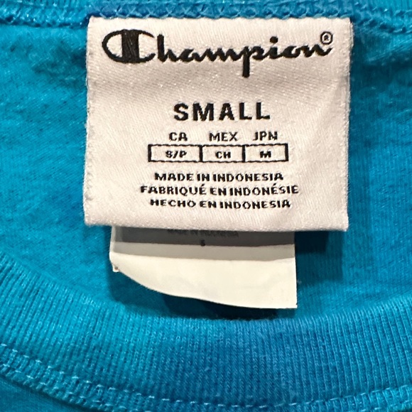 Champion Ocean Blue Tie-Dye Tee - Picture 2 of 2